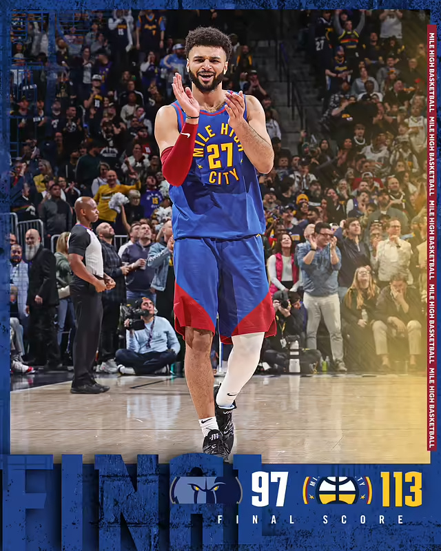 03月04日 NBA常规赛 灰熊vs掘金 全场录像