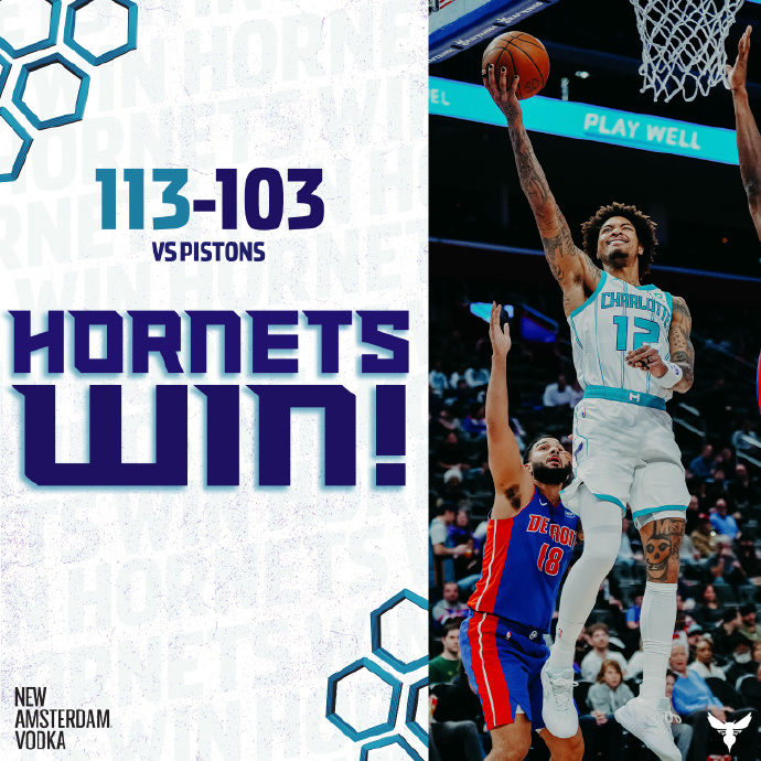 03月10日 NBA常规赛 黄蜂vs活塞 全场录像