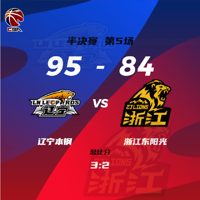 05月05日 CBA季后赛半决赛G5 辽宁vs广厦 全场录像