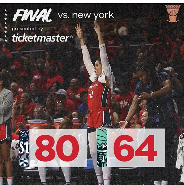 05月20日 WNBA常规赛 纽约自由人vs华盛顿神秘人 全场录像