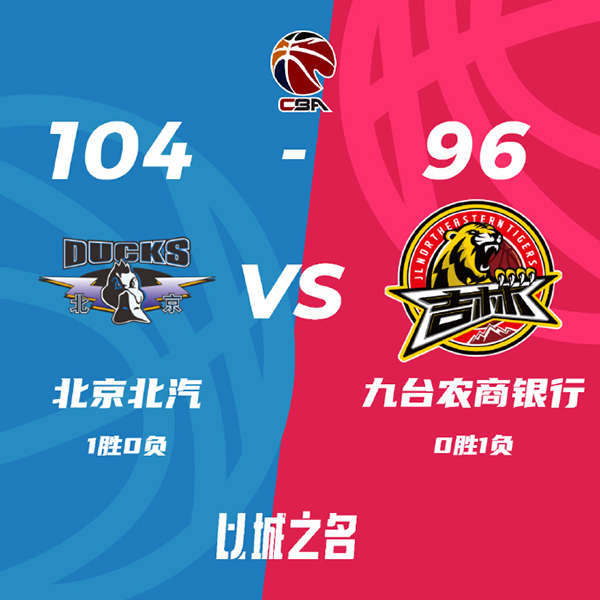 10月22日 CBA常规赛 北京vs吉林 全场录像