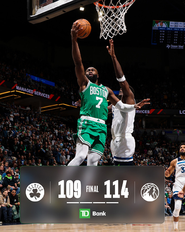11月07日 NBA常规赛 凯尔特人vs森林狼 全场录像