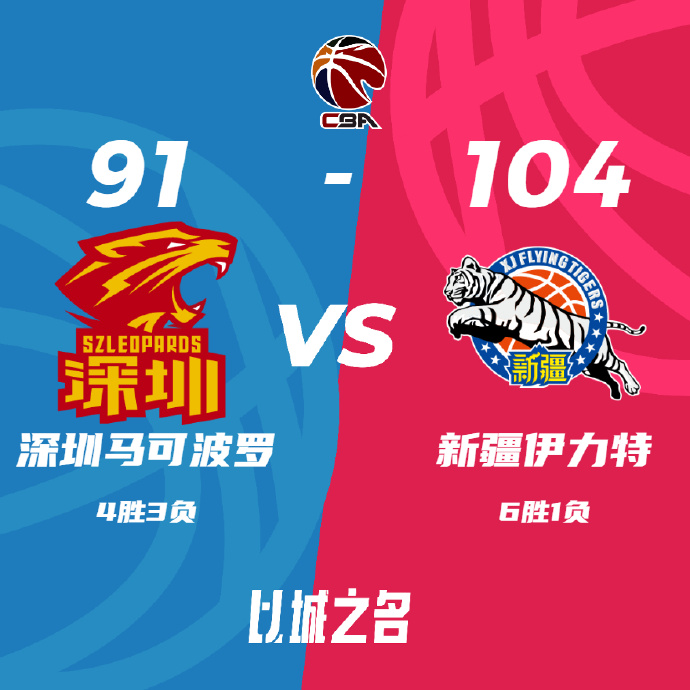 11月07日 CBA常规赛 深圳vs新疆 全场录像
