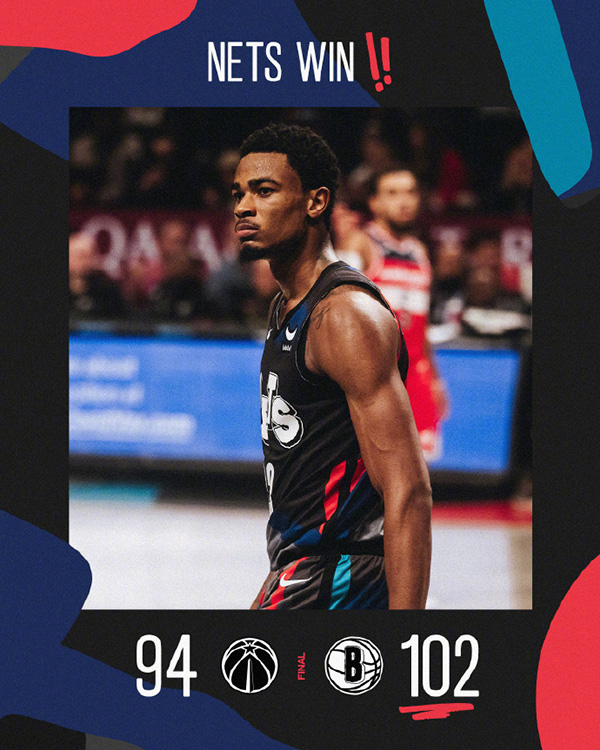 11月13日 NBA常规赛 奇才vs篮网 全场录像