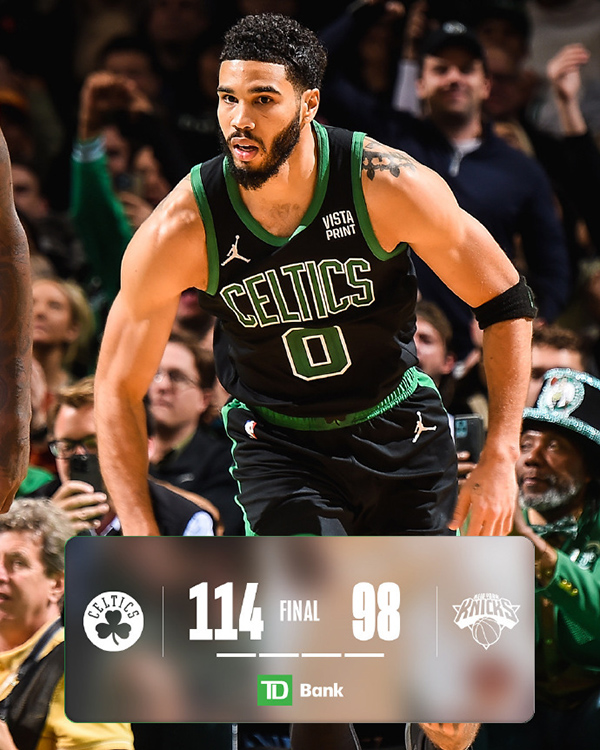 11月14日 NBA常规赛 尼克斯vs凯尔特人 全场录像