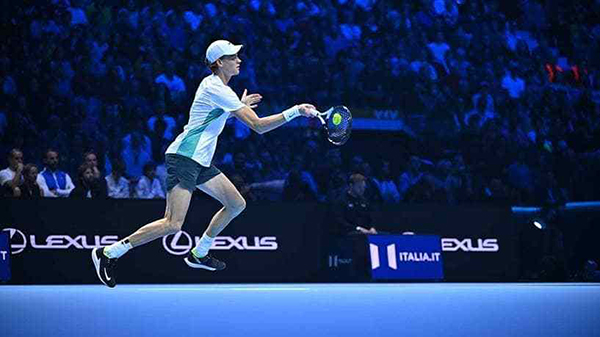 2023ATP年终总决赛男单第3轮 阿尔卡拉斯vs梅德韦杰夫 全场录像