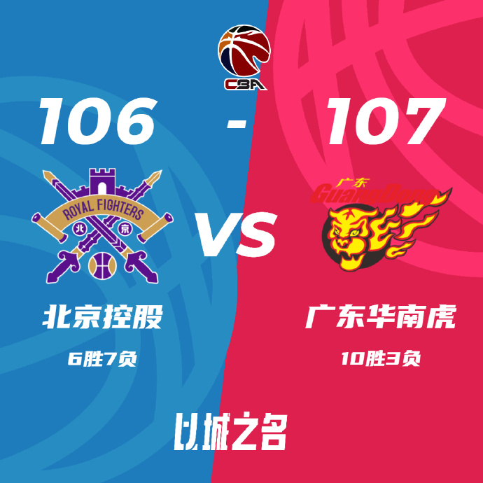 12月06日 CBA常规赛 北控vs广东 全场录像