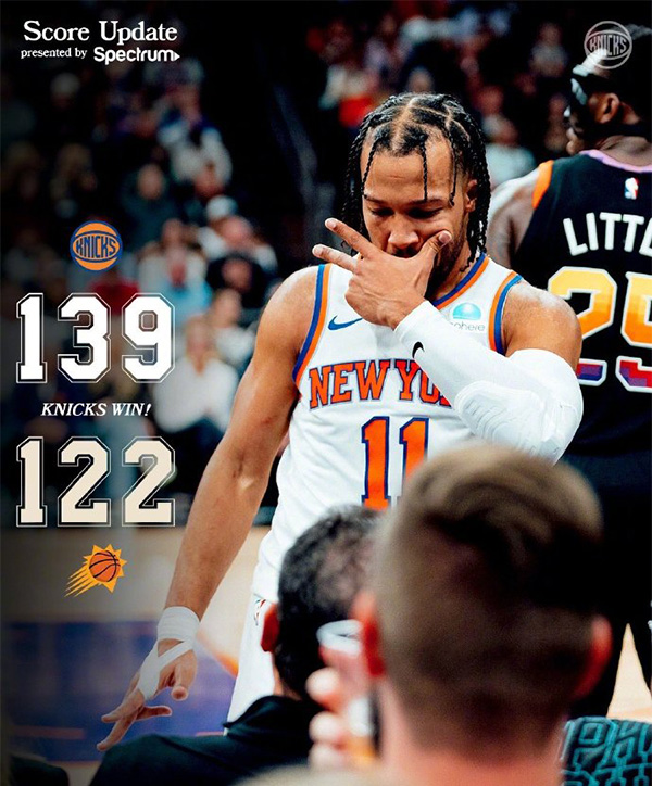 12月16日 NBA常规赛 尼克斯vs太阳 全场录像