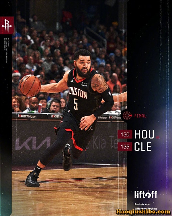 12月19日 NBA常规赛 火箭vs骑士 全场录像