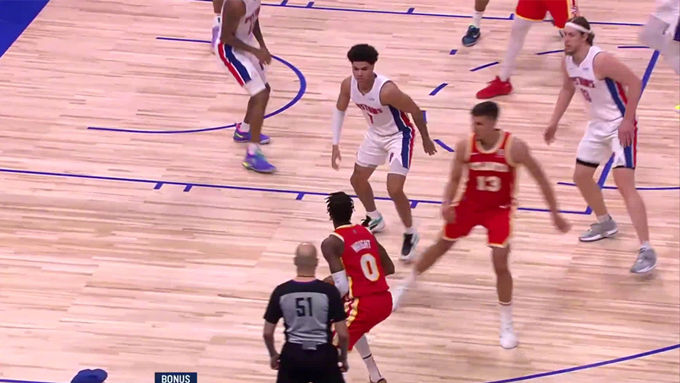 2022.3.24NBA全场录像回放 老鹰vs活塞