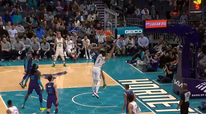 2022.3.22NBA全场录像回放 鹈鹕vs黄蜂