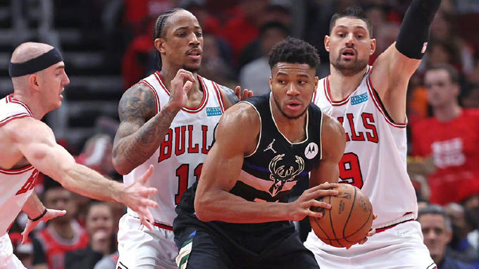 2022.4.25NBA录像回放高清 雄鹿vs公牛