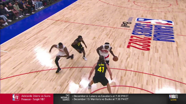 2022.10.3NBA录像回放高清 爵士vs猛龙