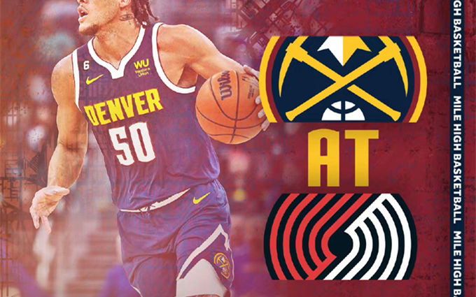 2022.10.25NBA全场录像回放 掘金vs开拓者