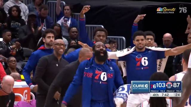 2022.11.1NBA录像回放高清 76人vs奇才