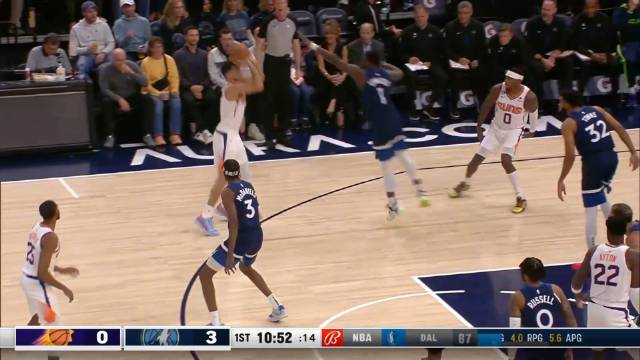 2022.11.10NBA录像回放高清 太阳vs森林狼