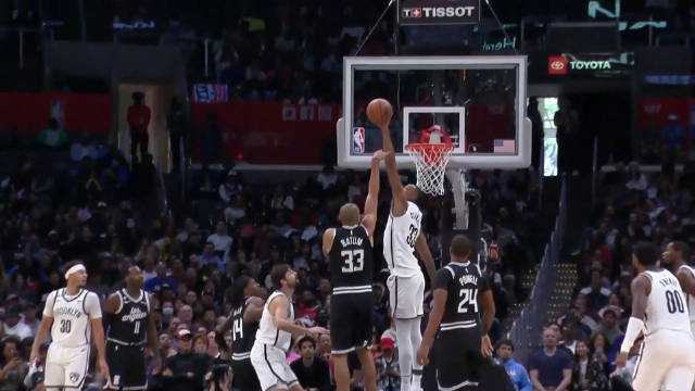 2022.11.13NBA全场录像回放 篮网vs快船