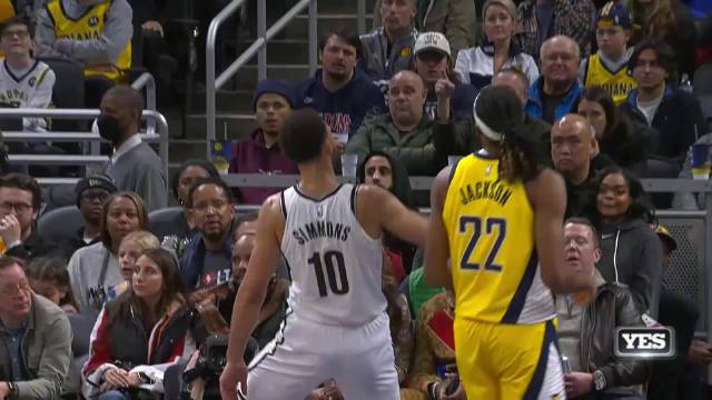 2022.11.26NBA全场录像回放 篮网vs步行者