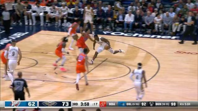 2022.11.29NBA录像回放高清 雷霆vs鹈鹕