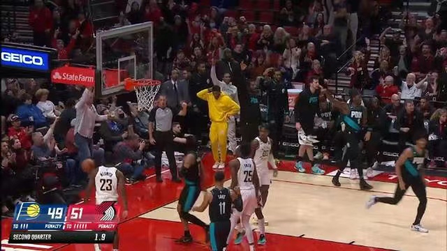 2022.12.5NBA录像回放高清 步行者vs开拓者
