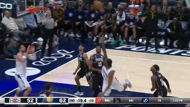 2023.1.01NBA录像回放高清 快船vs步行者