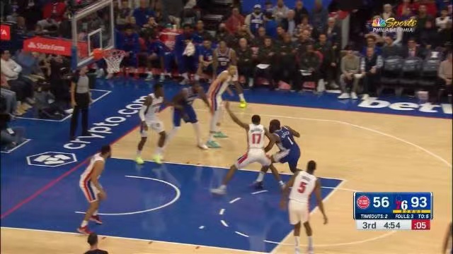 2023.1.11NBA录像回放高清 活塞vs76人