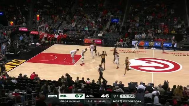 2023.1.12NBA全场录像回放 雄鹿vs老鹰