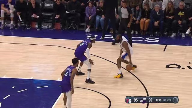 2023.1.15NBA录像回放高清 76人vs爵士