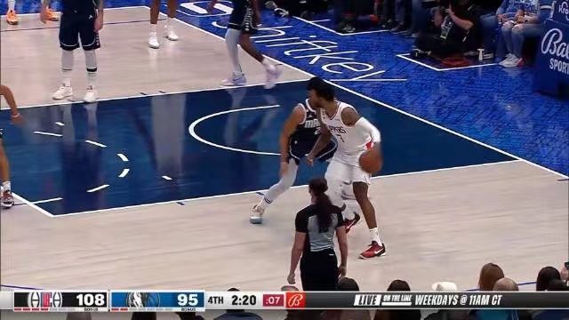 2023.1.23NBA录像回放高清 快船vs独行侠