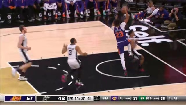 2023.1.29NBA录像回放高清 太阳vs马刺