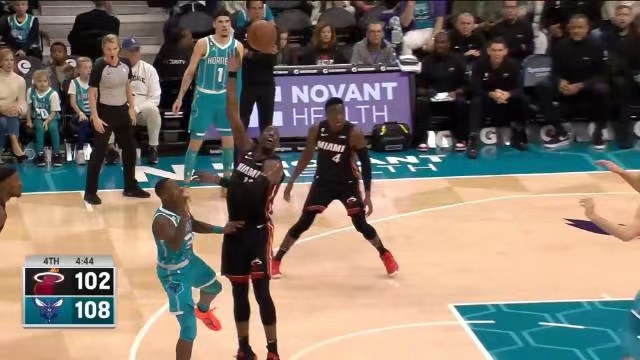 2023.1.30NBA全场录像回放 热火vs黄蜂