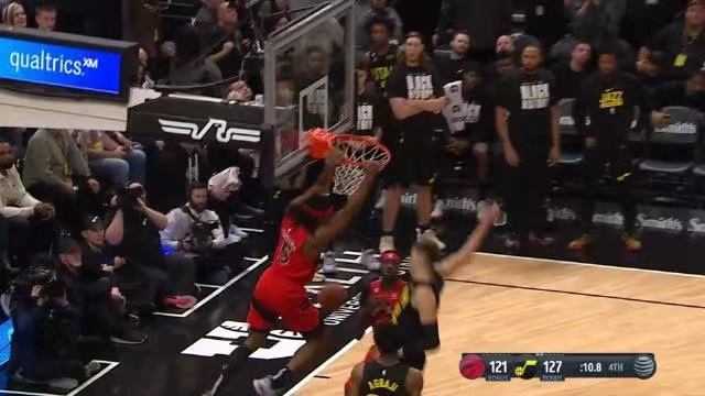 2023.2.2NBA录像回放高清 猛龙vs爵士