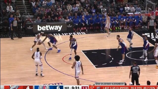 2023.3.22NBA录像回放高清 雷霆vs快船