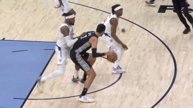 2023.4.1NBA录像回放高清 快船vs灰熊