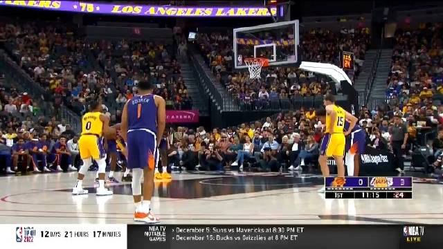 2022.10.6NBA录像高清回放 太阳vs湖人 免费更新