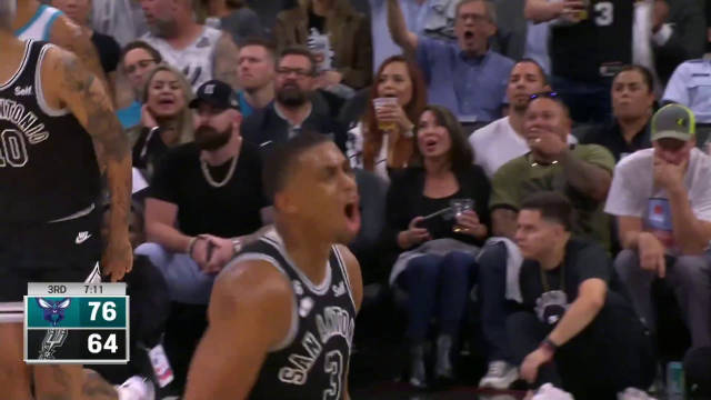 2022.10.20NBA录像回放 黄蜂vs马刺 免费更新
