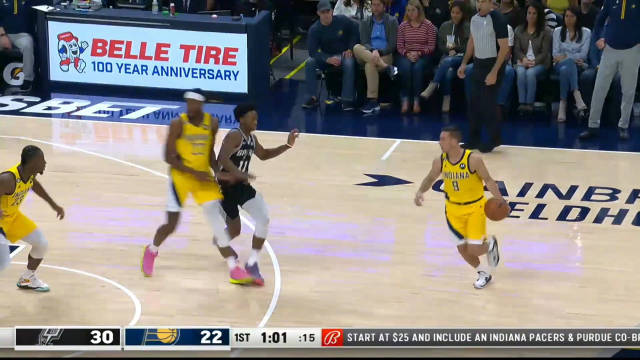 2022.10.22NBA录像回放 马刺vs步行者 免费更新