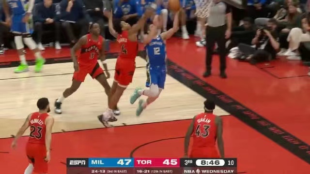 2023.1.5NBA录像回放 雄鹿vs猛龙 免费更新