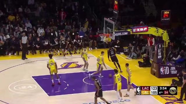 2023.1.25NBA录像回放 快船vs湖人 免费更新