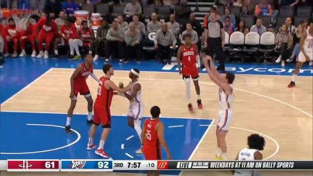 2023.2.5NBA录像高清回放 火箭vs雷霆 免费更新
