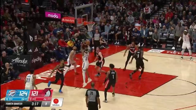 2023.2.11NBA录像高清回放 雷霆vs开拓者 免费更新