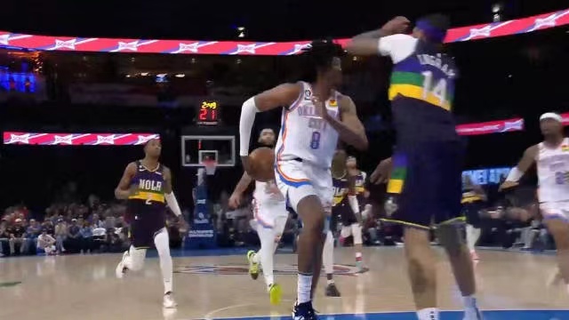 2023.2.14NBA录像回放 鹈鹕vs雷霆 免费更新