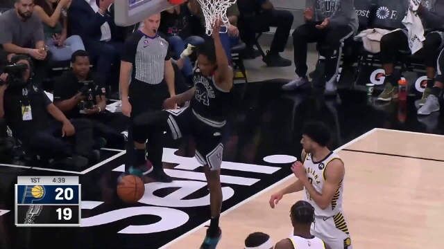 2023.3.3NBA录像高清回放 步行者vs马刺 免费更新